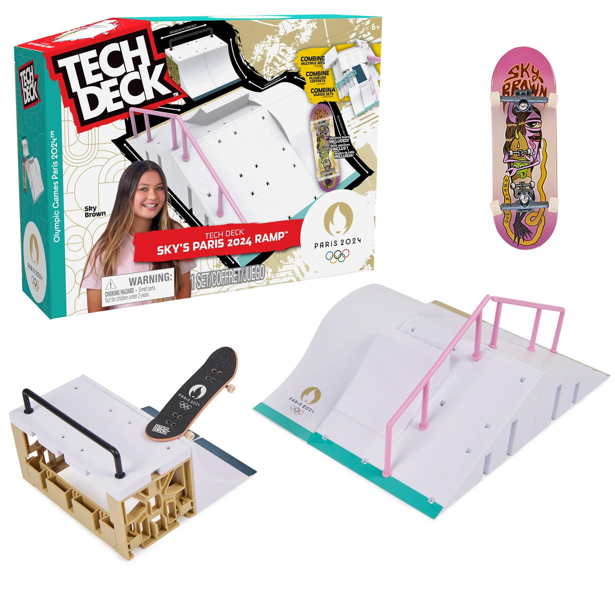 Spin Master Toys > Fidget Toys SPINMASTER: TECH DECK - SKYS PARIS 2024 RAMP SET