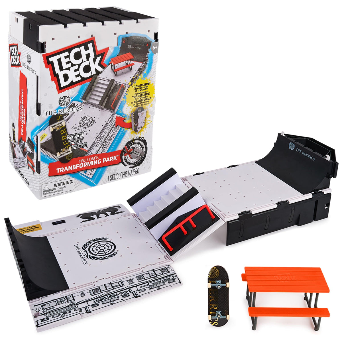 Spin Master Toys > Fidget Toys SPINMASTER: TECH DECK - TRANSFORMING PARK SET 778988455982