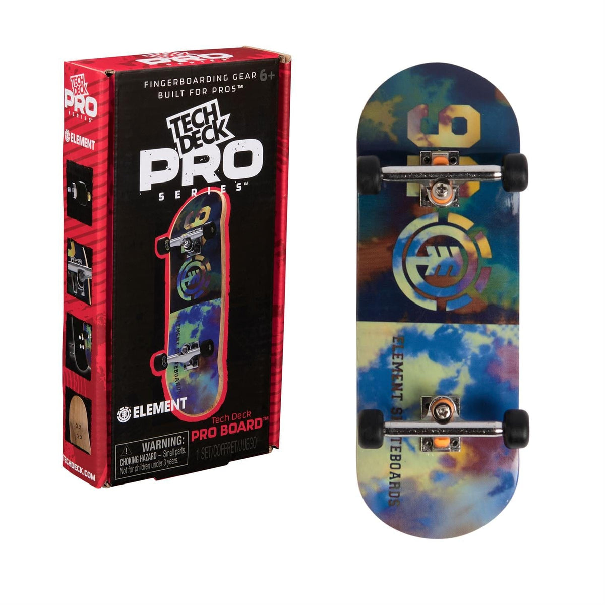 Spin Master Toys Tech Deck: Element Pro Series Finger Board With Storage Display 681147022294 6070356