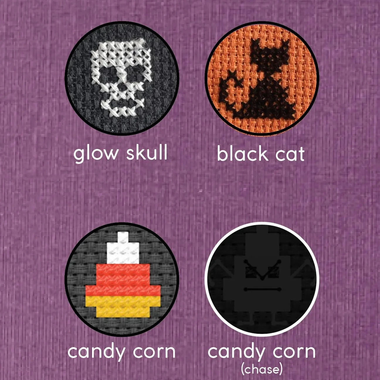 Spot Colors Hobby Supplies > Supply Kits Cross Stitch Diy Kit - Creeps Cross Stitch Blind Box 21294471368252 BBSP01