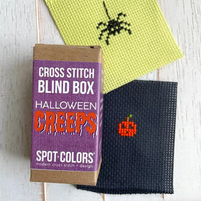 Spot Colors Hobby Supplies > Supply Kits Cross Stitch Diy Kit - Creeps Cross Stitch Blind Box 21294471368252 BBSP01