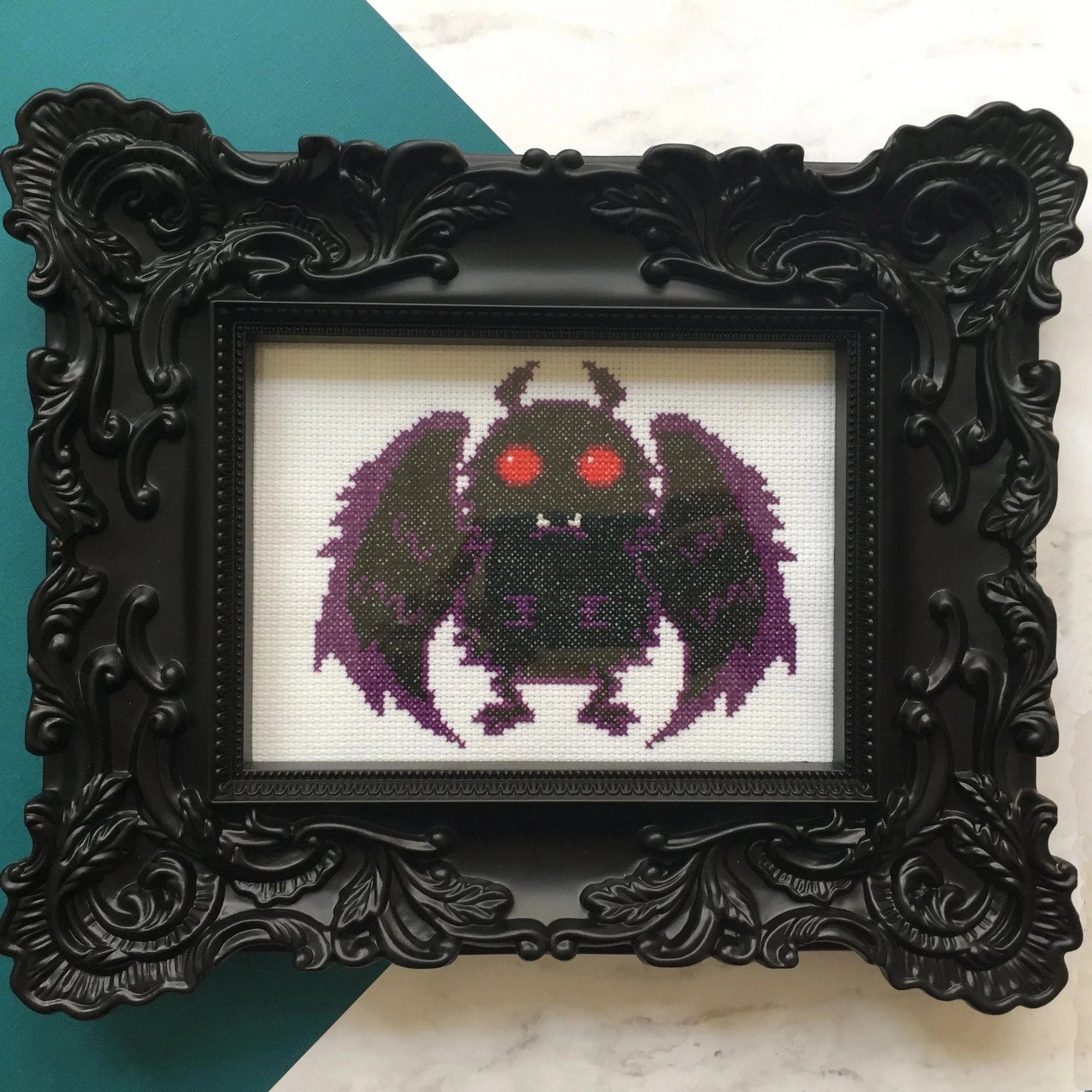 Spot Colors Hobby Supplies > Supply Kits Cross Stitch Diy Kit - Mothman 61294471764444 CS139