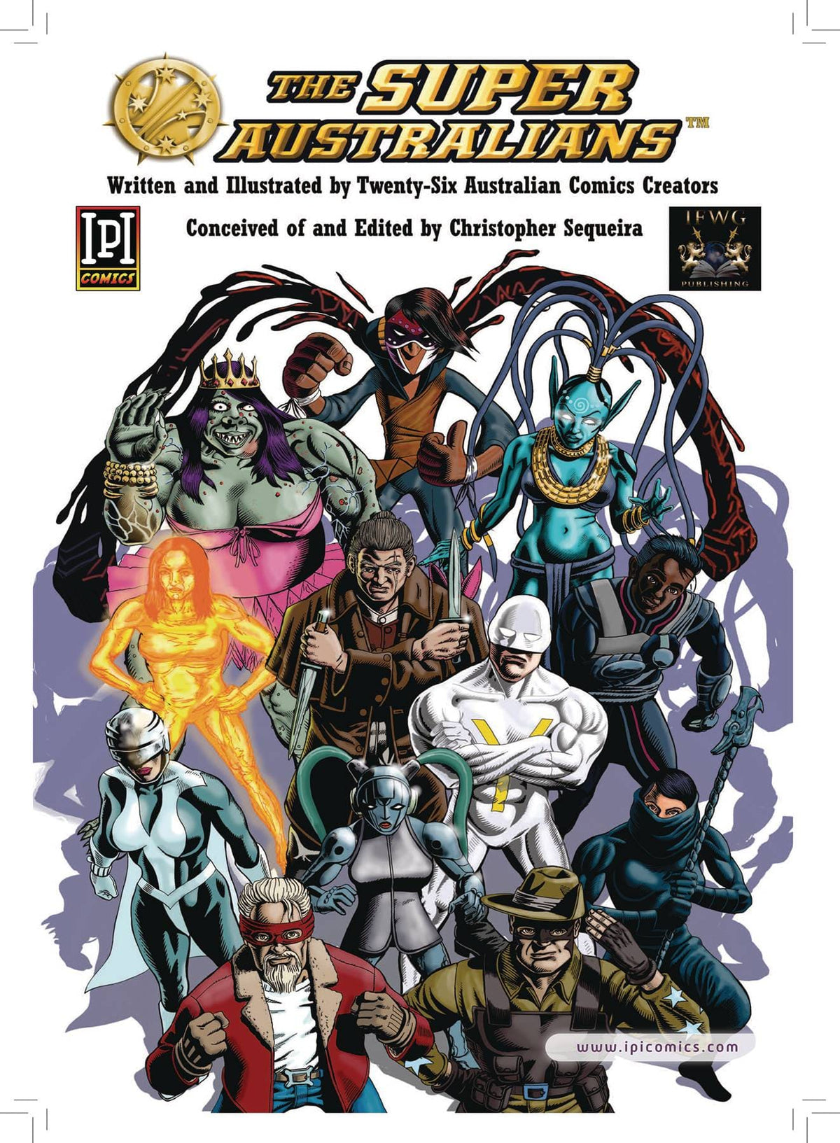 SQ MAG PTY LTD Comic Books SUPERHUMANITY VOL 01 #1 (OF 4) SUPERAUSTRAILIANS 72402224351000111 JAN241745