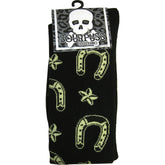 Square Deal & Recordings Apparel > Socks Socks - Sourpuss - Horseshoes Over The Knee 42264828 1-SOX-78500