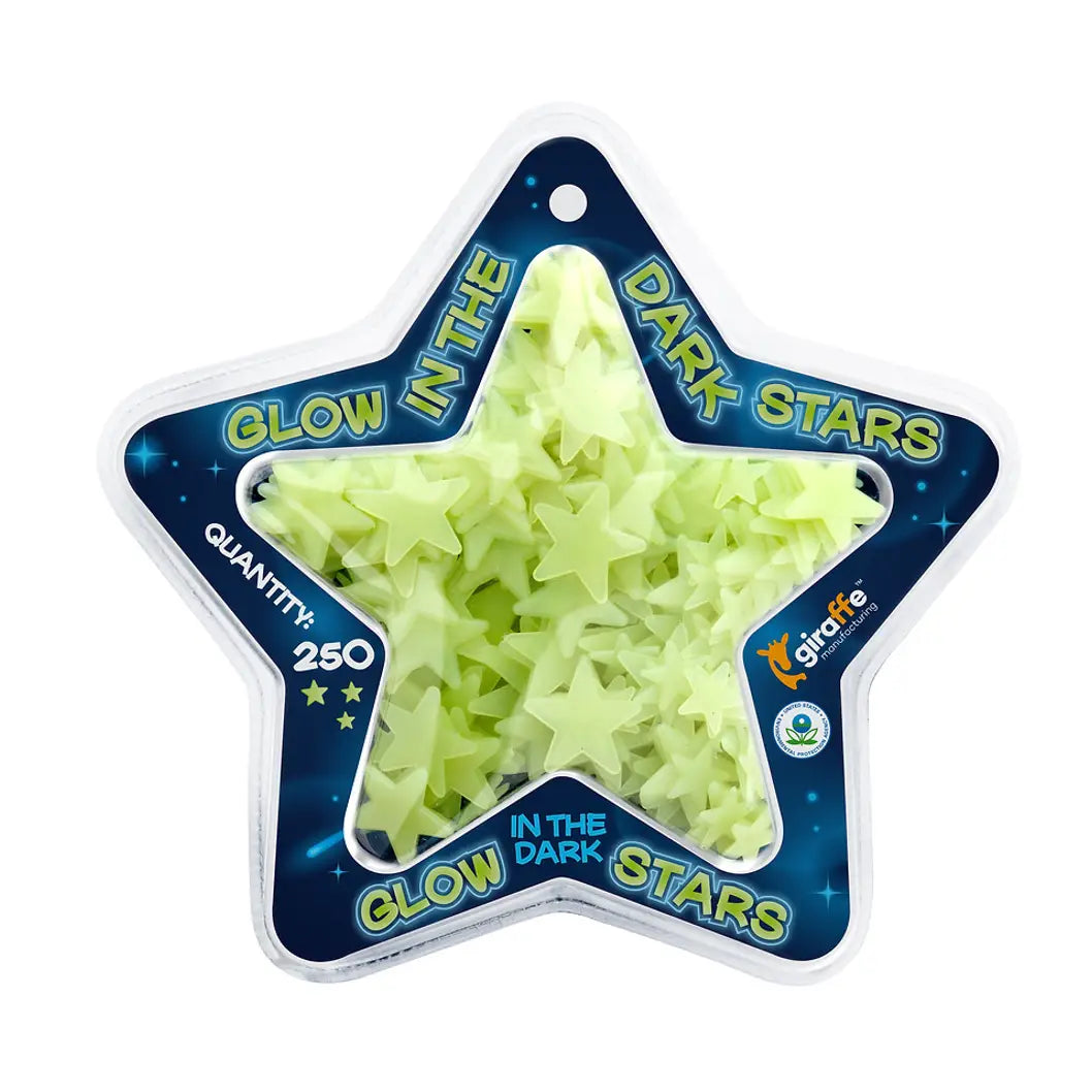 Square Deal & Recordings Home > Decor > Wall Art 250 pc. Glow in the Dark Stars Glowing Party Decorations 852903007040 1-TOY-67158