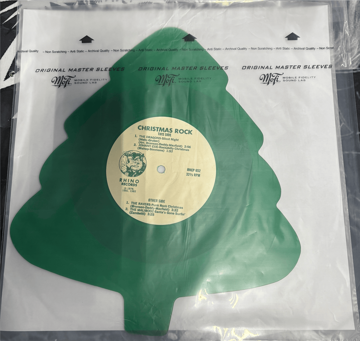Square Deal & Recordings Music > Vinyl Records Various Artists - Christmas Rock (Vintage, 7" Vinyl) 20876284