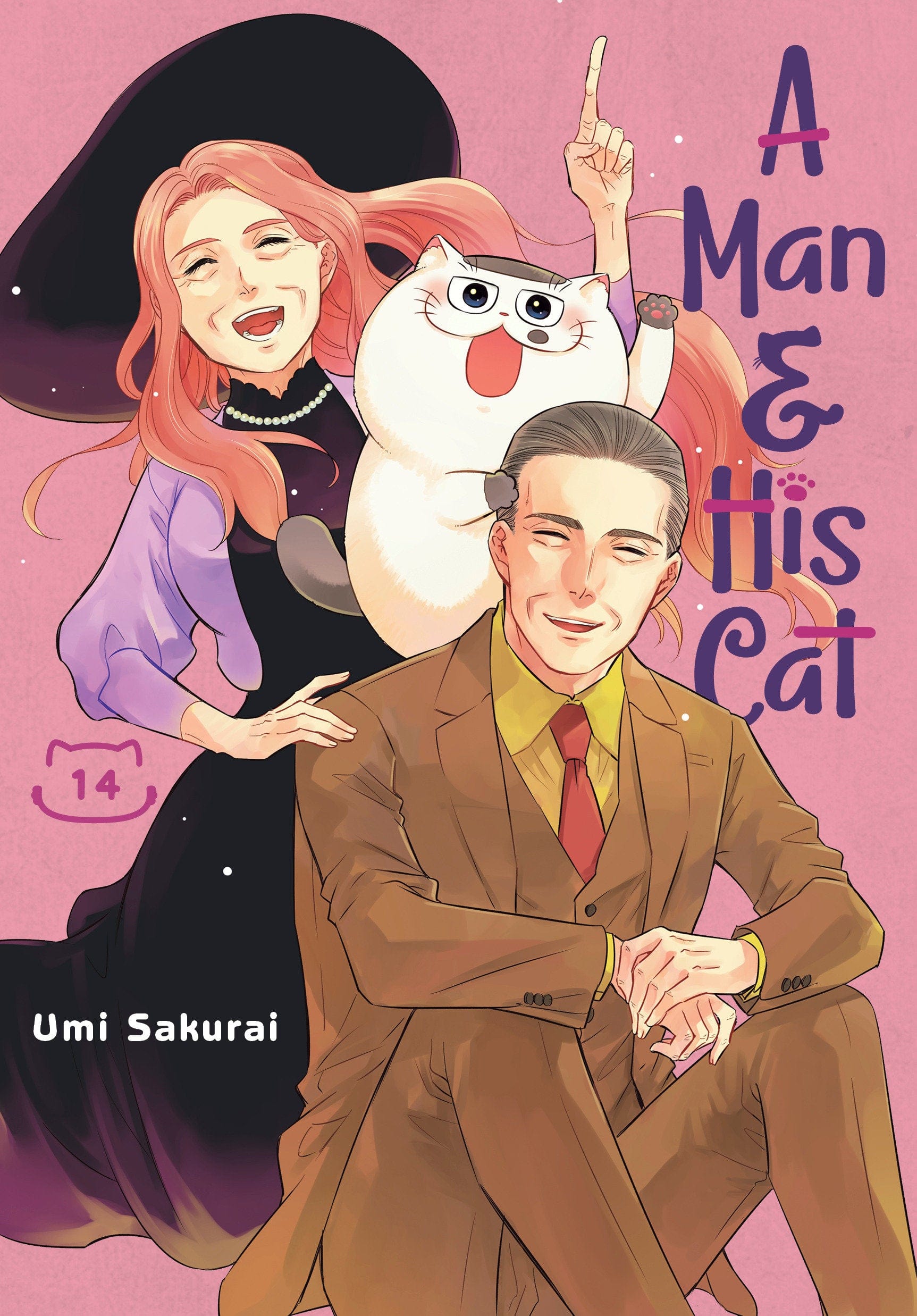 Square Enix Manga A Man and His Cat 14 9781646094462 PRH-9781646094462