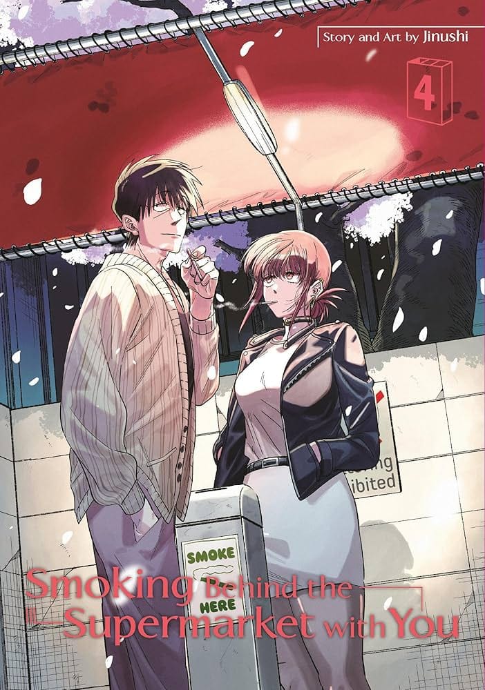SQUARE ENIX MANGA Manga Smoking Behind the Supermarket with You 04 9781646093458 1646093453