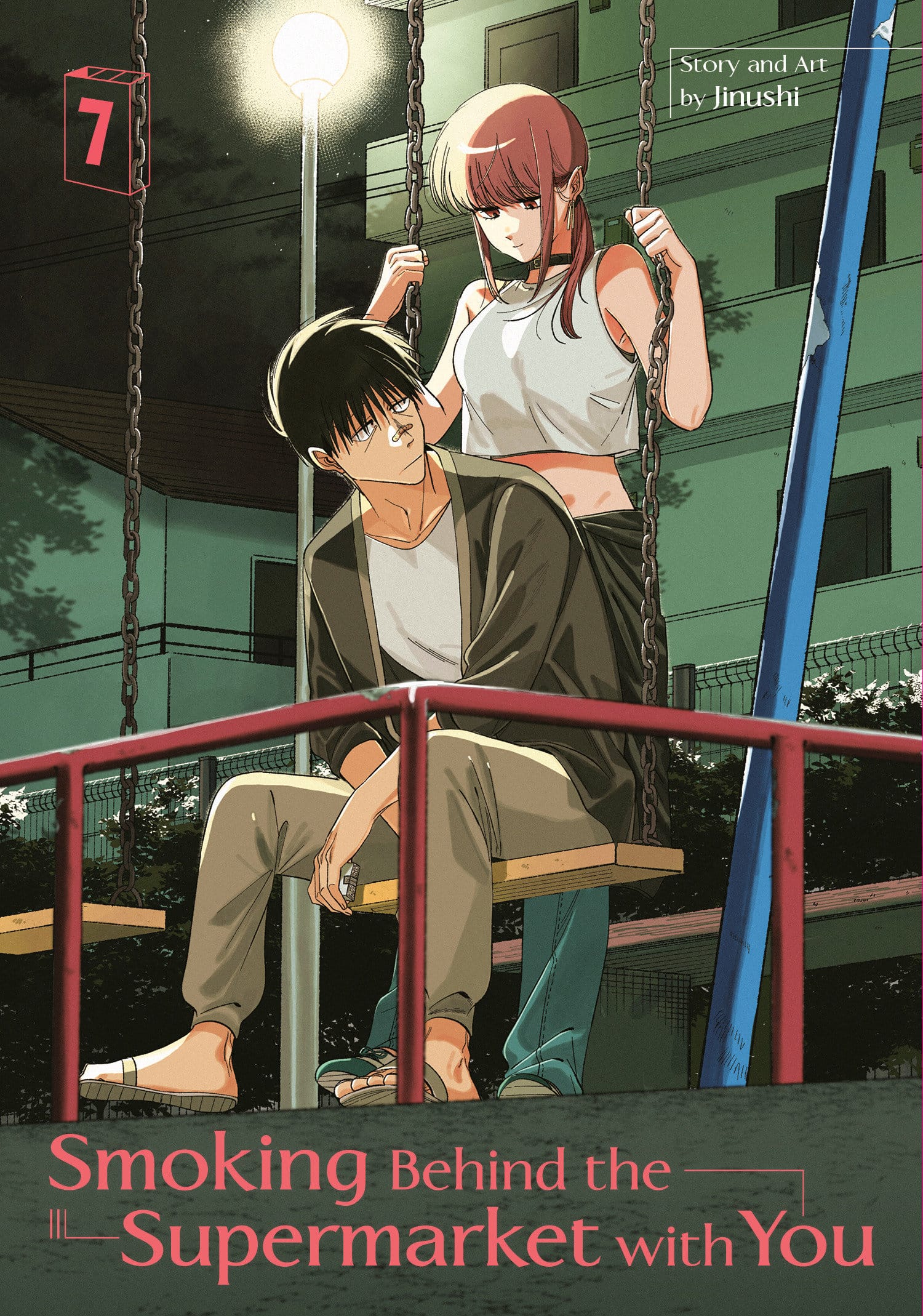 Square Enix Manga Smoking Behind the Supermarket with You 07 9798899100024 PRH-9798899100024