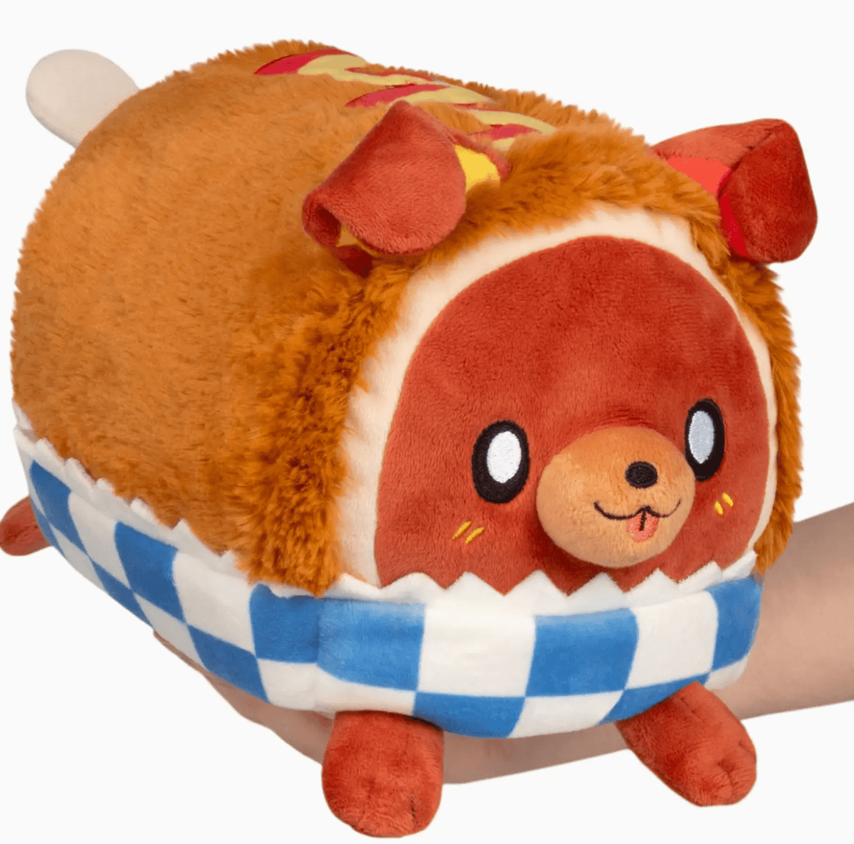 Squishable Toys > Plushies Mini Squishable Corn Doggy 841024131956