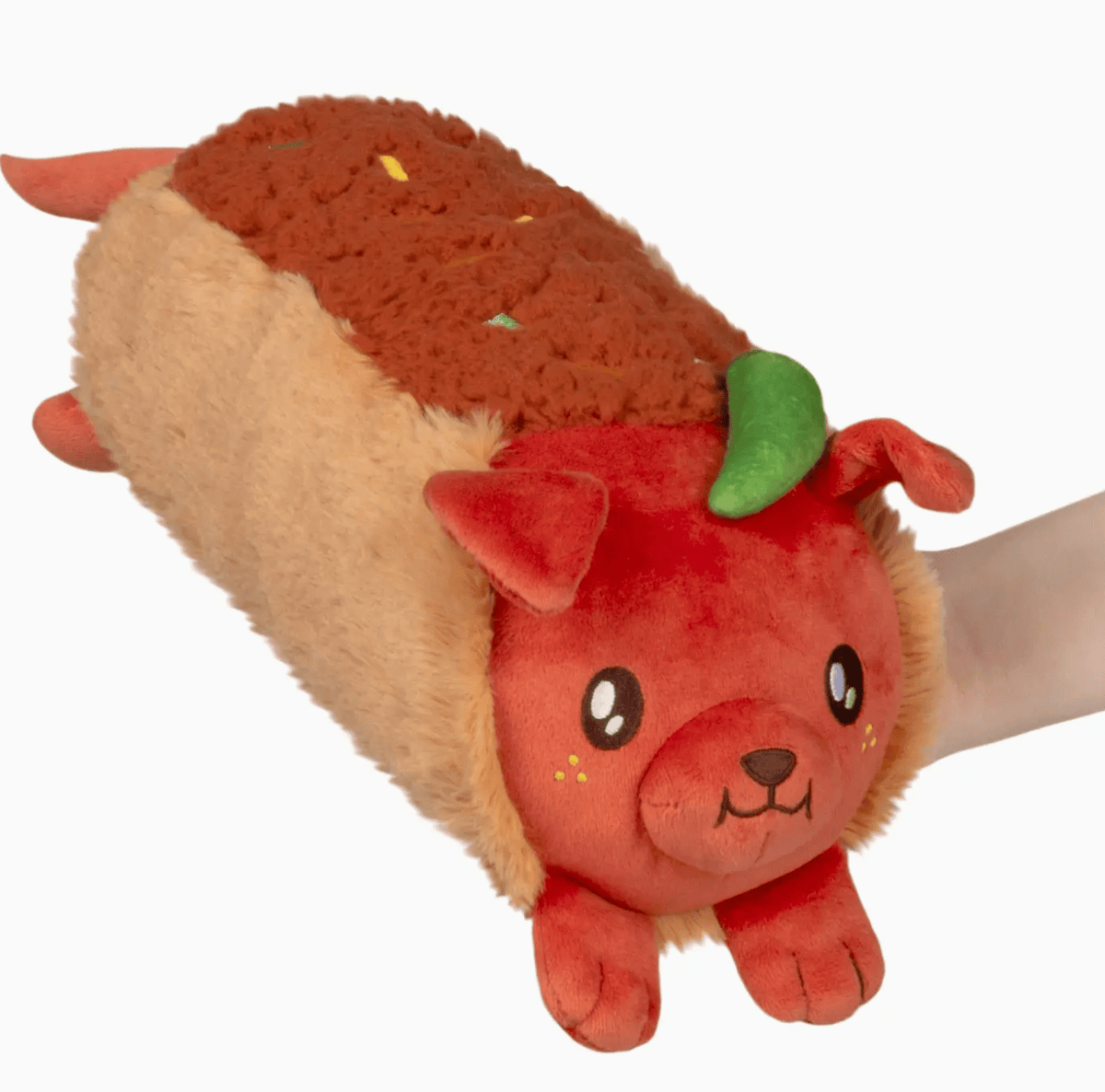 Squishable Toys > Plushies Mini Squishable Dachshund Chili Dog 841024131246