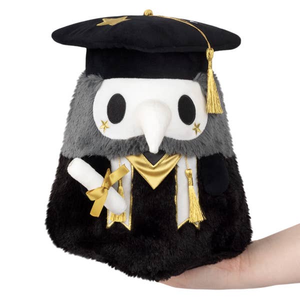Squishable Toys > Plushies Mini Squishable Graduation Plague Doctor 841024124187 SQU-124187