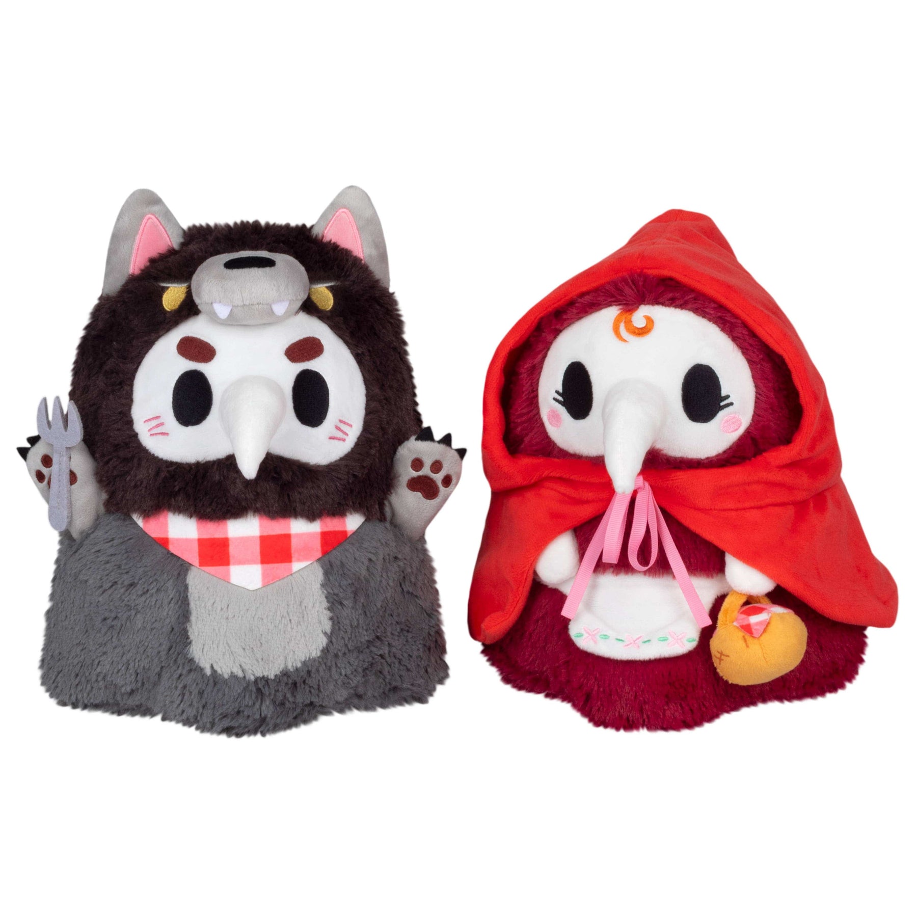 Squishable Toys > Plushies Mini Squishable Red Riding Hood & Wolf Plague Set 841024127720 SQU-127720