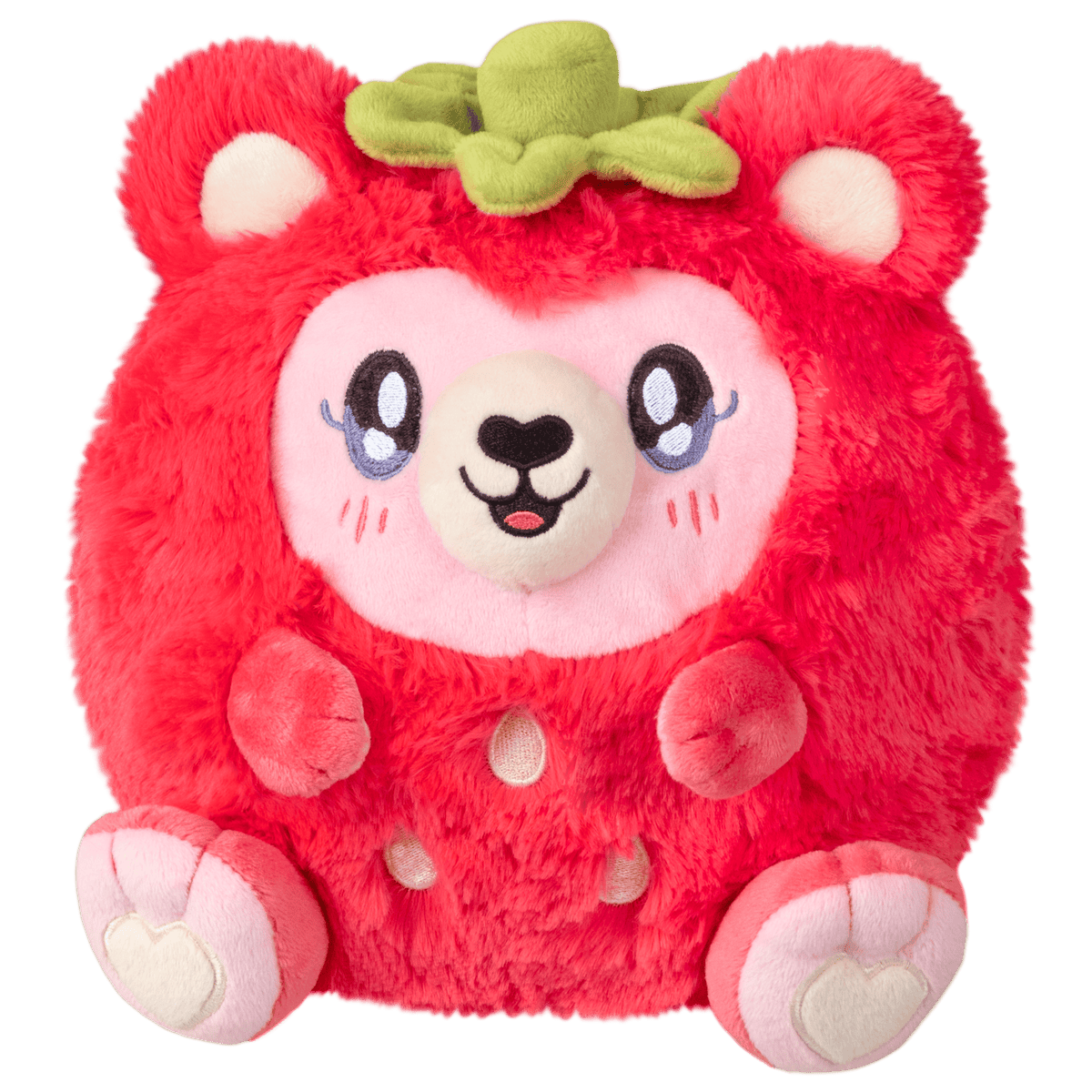 Squishable Toys > Plushies Mini Squishable Strawbeary (Strawberry Bear) 841024123975 SQU-123975