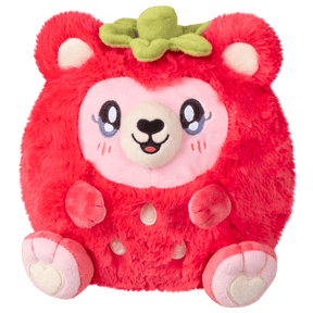 Squishable Toys > Plushies Mini Squishable Strawbeary (Strawberry Bear) 841024123975 SQU-123975