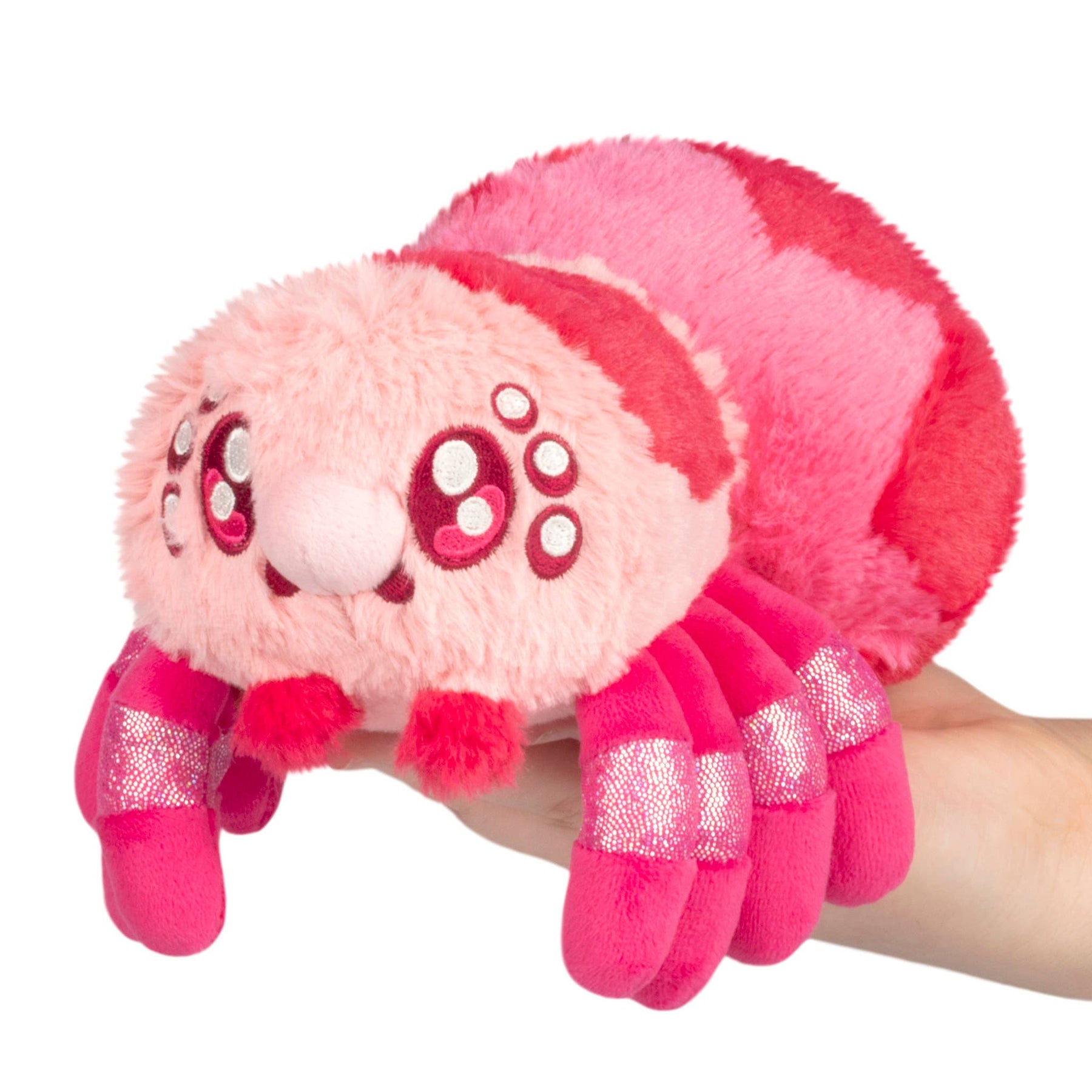 Squishable Toys > Plushies Party Snacker Pink Tarantula 841024130270 SQU-130270