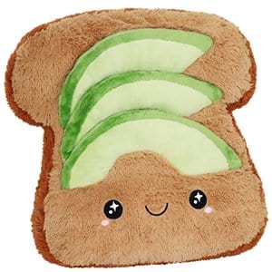 Squishable Toys > Plushies Squishable: Comfort Food - Avocado Toast 841024106251 SQU-106251
