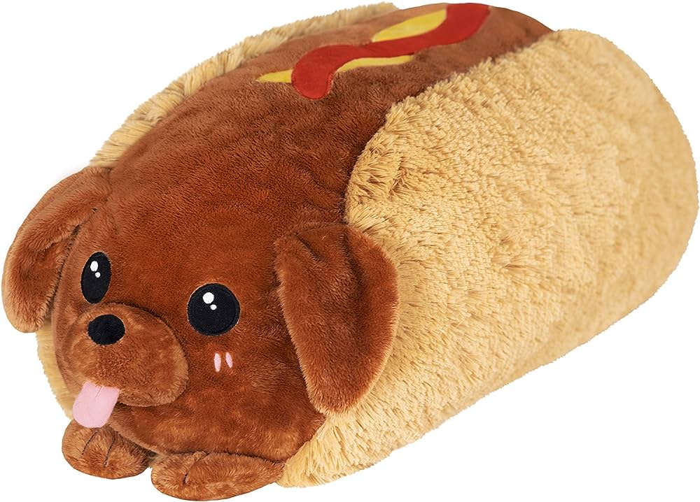 Squishable Toys > Plushies Squishable: Massive Dachshund Hot Dog 841024117509 SQU-117509