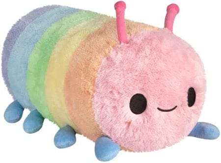 Squishable Toys > Plushies SQUISHABLE: MEGA RAINBOW CATERPILLAR PLUSHIE 841024127386