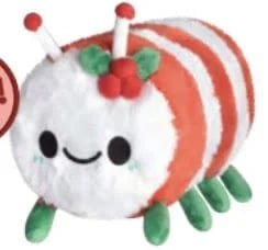 Squishable Toys > Plushies SQUISHABLE: MINI CANDY CANE CATERPILLAR PLUSHIE 841024125832