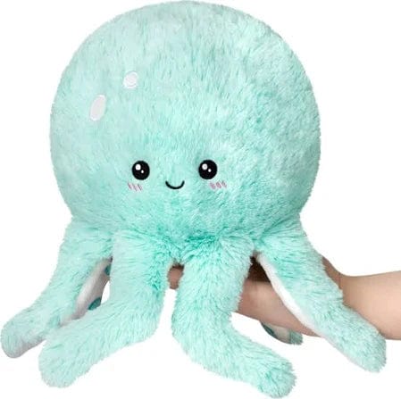 Squishable Toys > Plushies SQUISHABLE: MINI CUTE OCTOPUS - MINT PLUSHIE 841024115437