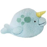 Squishable Toys > Plushies Squishable: Mini Narwhal 7" 841024101430 SQU-101430