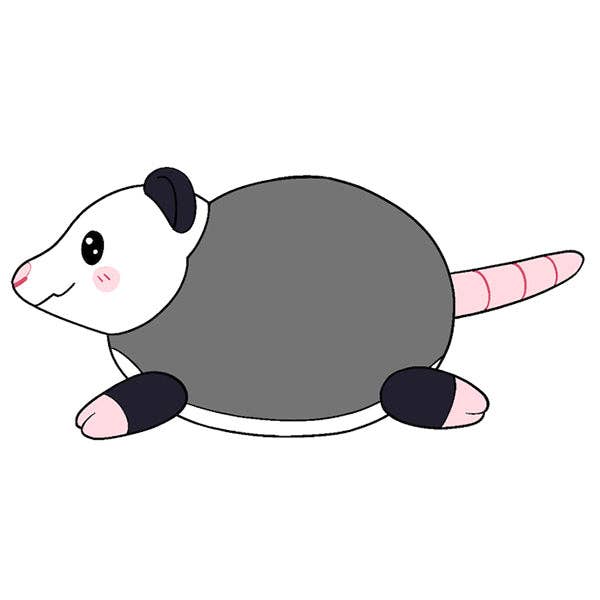 Squishable Toys > Plushies Squishable - Mini Opossum Plush 841024120226 SQU-120226