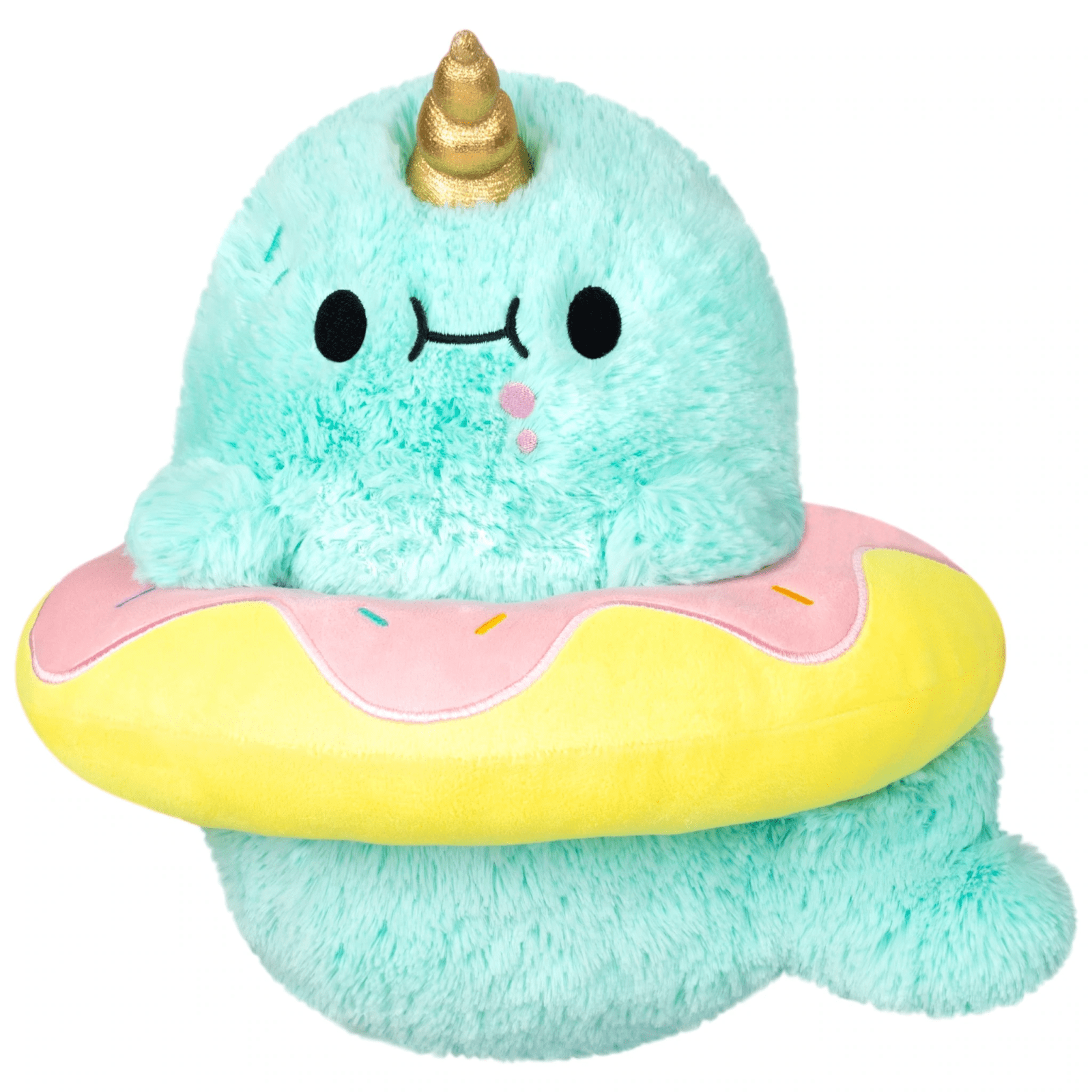 Squishable Toys > Plushies Squishable: Mini Sparkles the Narwhal in Donut 841024117394 SQU-117394