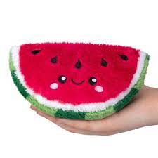 Squishable Toys > Plushies Squishable: Snugglemi Snackers - Watermelon 841024118490 11849