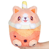 Squishable Toys > Plushies SQUISHABLE: SYNTHI SQUISH - CORGI BUBBLE TEA 841024126556