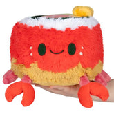 Squishable Toys > Plushies SQUISHABLE: SYNTHI SQUISH - MINI CRAB ROLL 841024126594