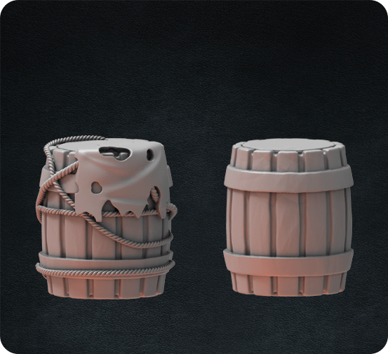STEAMFORGED GAMES LTD Miniatures > Other Miniatures Dark Souls RPG: Sinister Barrels 5060453696309 SFL DS-RPG017