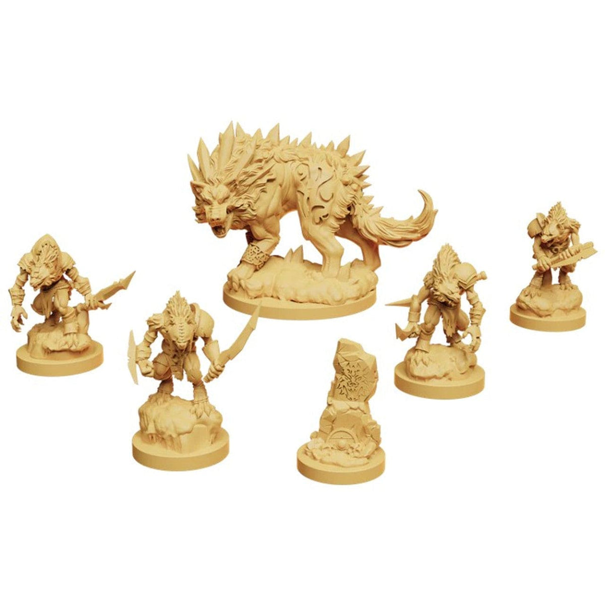 Steamforged Games Board Games > Large Box Games Godtear: Fenra, Wolf of the End Times & Chainless Curs 5060453696507 SFL GT-030