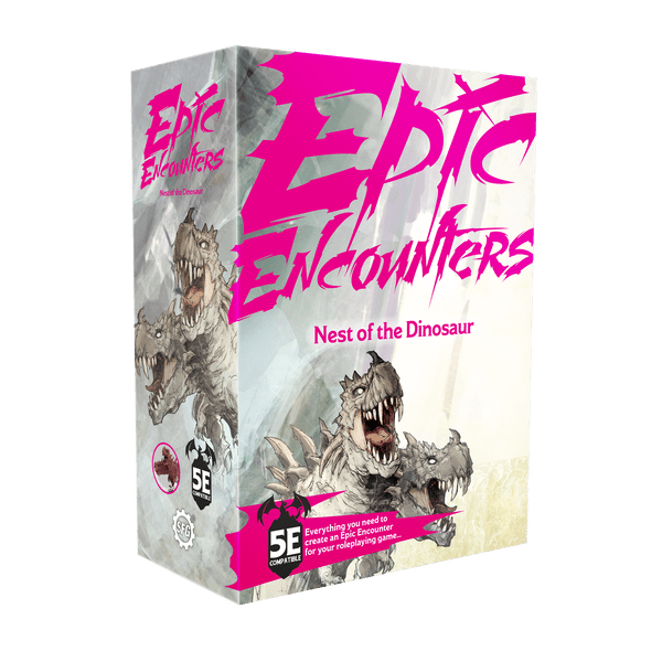 D&D 5E Compatible: Epic Encounters - Nest of the Dinosaur