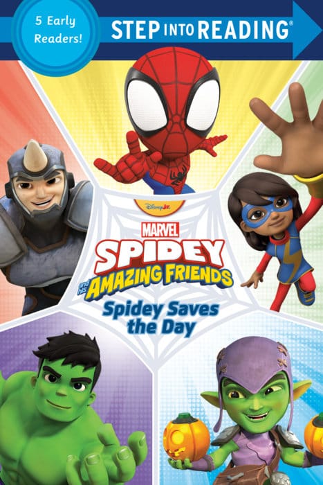 Step into Reading Books > Kids Spidey and His Amazing Friends: Spidey Saves the Day (Marvel) 9780736448277 PRH-9780736448277
