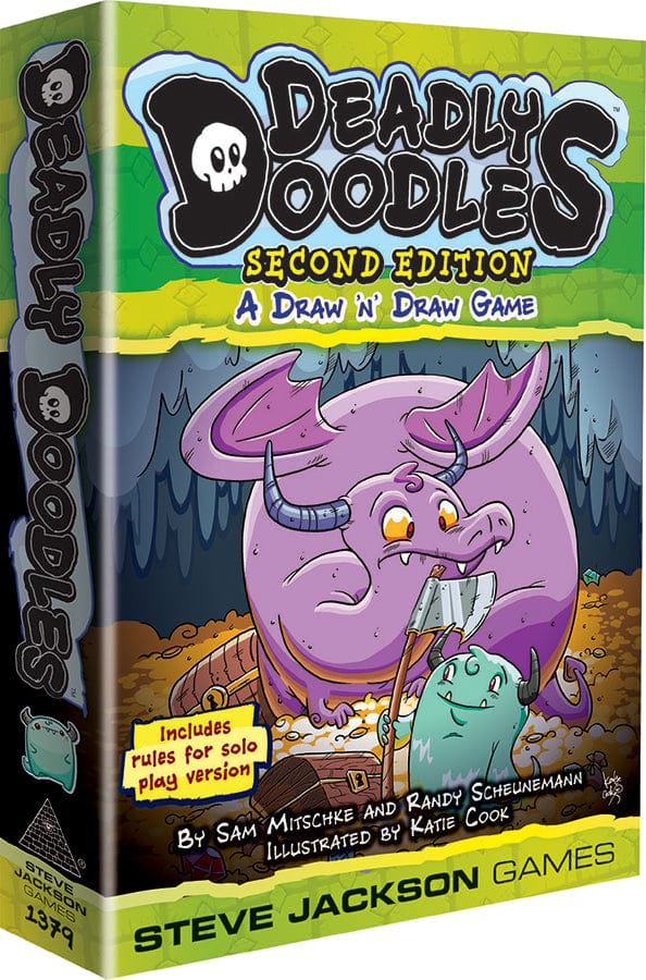 Steve Jackson Games Board Games > Large Box Games Deadly Doodles: Second Edition 080742094338 SJG 1379