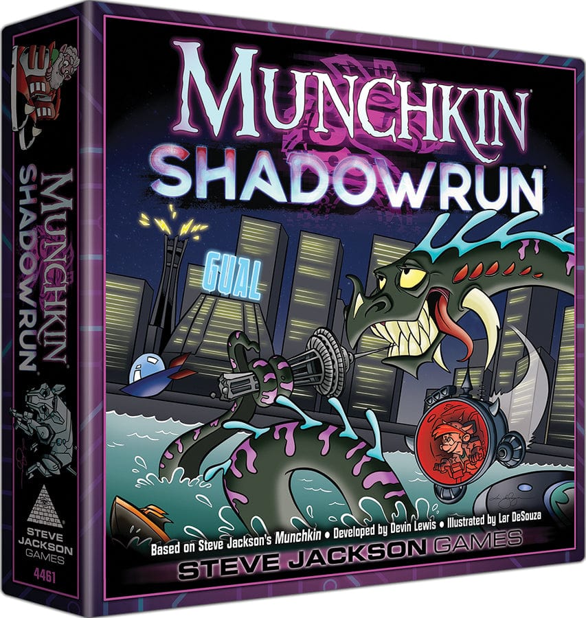 Steve Jackson Games Board Games > Large Box Games Munchkin: Shadowrun 080742094727 SJG 4461
