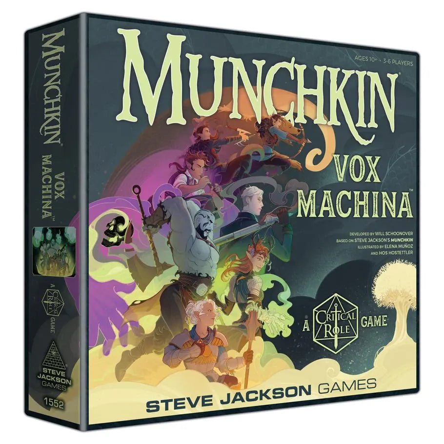 Steve Jackson Games Board Games Munchkin Vox Machina: A Critical Role Game 080742094277 SJG1552