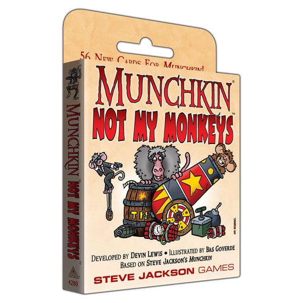 Steve Jackson Games Board Games > Small Box Games > Expansions Munchkin: Not My Monkeys Expansion 080742094307 SJG4280