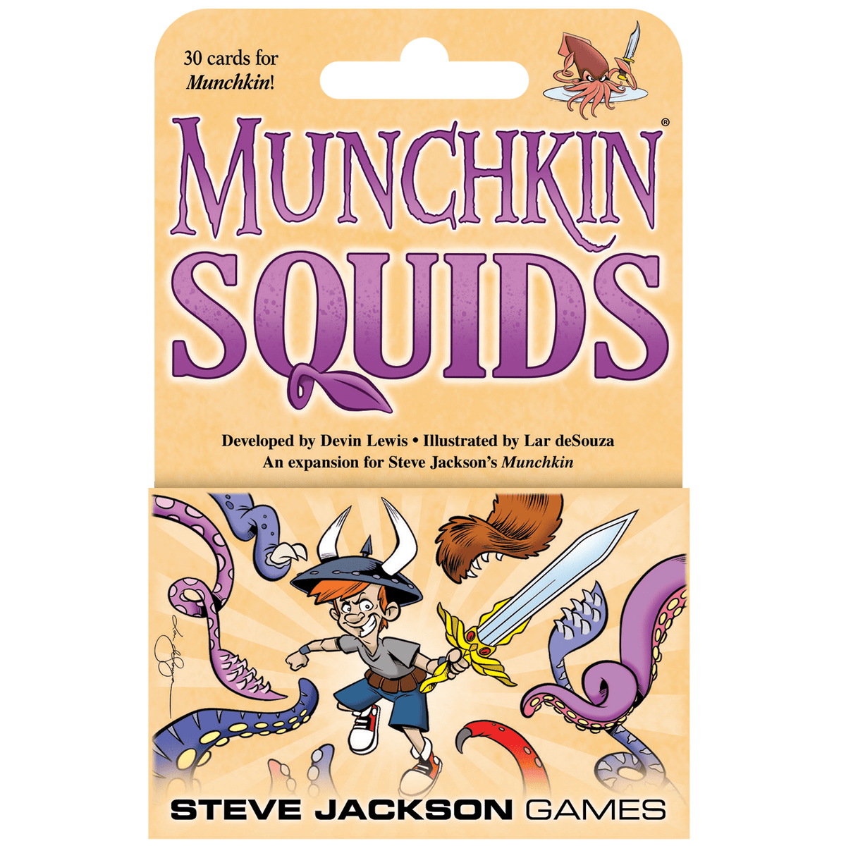 Steve Jackson Games Board Games > Small Box Games Munchkin Squids 080742095137 SJG 1548