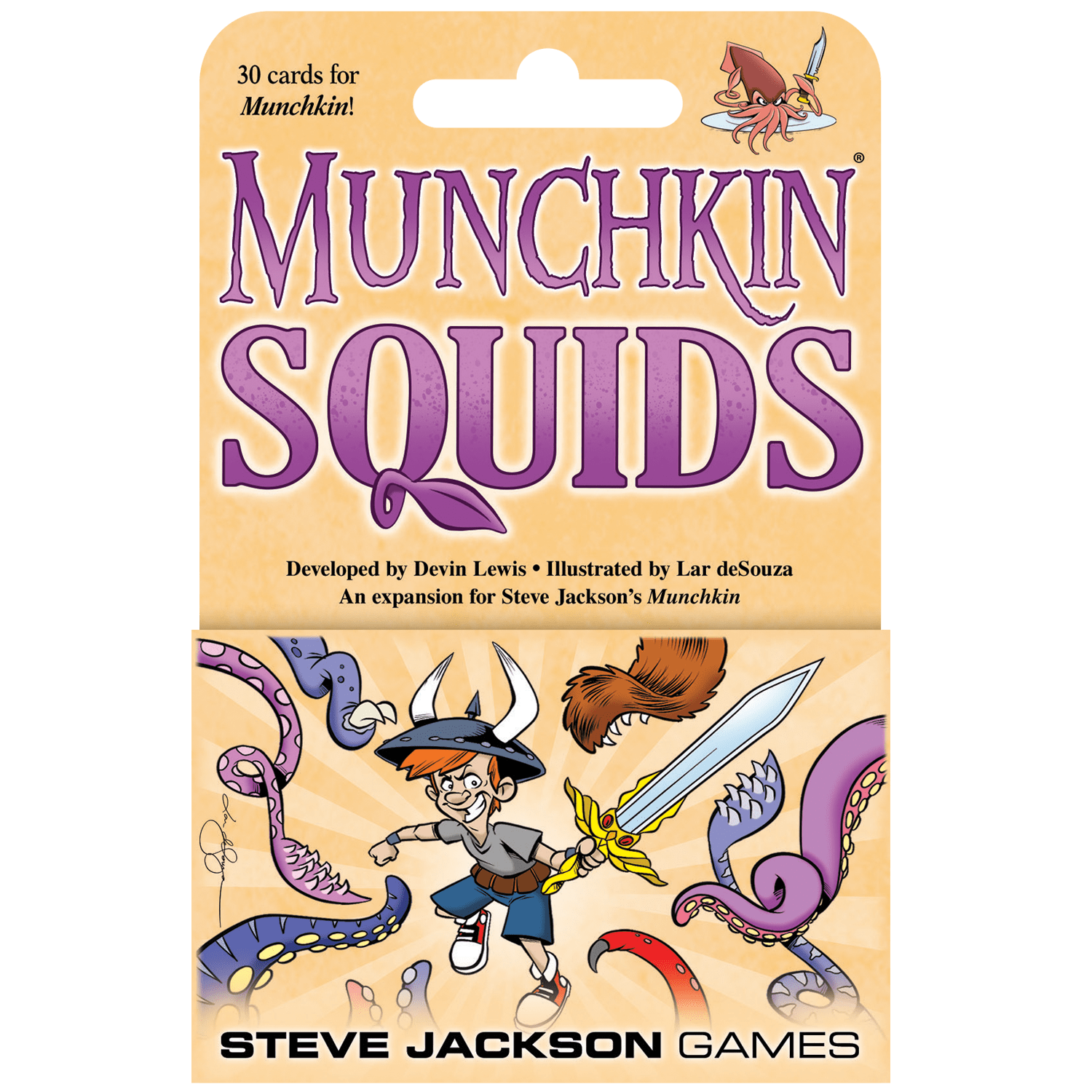 Steve Jackson Games Board Games > Small Box Games Munchkin Squids 080742095137 SJG 1548