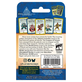 Steve Jackson Games Card Games Munchkin Warhammer 40,000: Grudges and Gore 080742094291 SJG4493