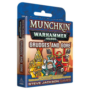 Steve Jackson Games Card Games Munchkin Warhammer 40,000: Grudges and Gore 080742094291 SJG4493