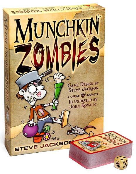 Steve Jackson Games Card Games Munchkin Zombies 080742094734 SJG 1481