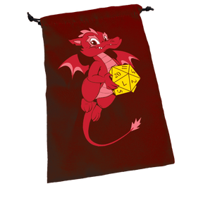 Steve Jackson Games Game Supplies > Dice Storage Dice Dragon Dice Bag 080742096059 SJG5212