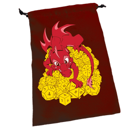 Steve Jackson Games Game Supplies > Dice Storage Dice Dragon Dice Bag 080742096059 SJG5212