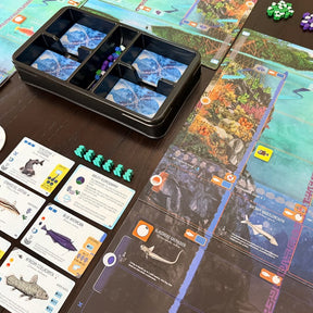 Stonemaier Games Board Games > Expansions Finspan: Sharks and Reef Expansion 850064100228 STM873