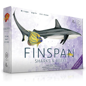 Stonemaier Games Board Games > Expansions Finspan: Sharks and Reef Expansion 850064100228 STM873