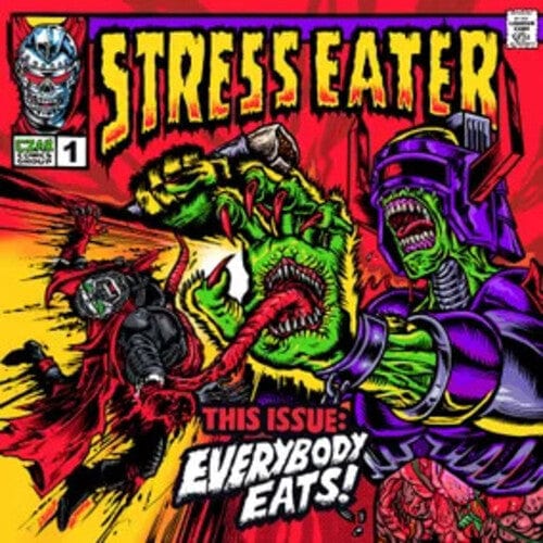 Stress Eater Music > Vinyl Records Stress Eater - Everybody Eats (Clear Vinyl, Red) 706091206610 SIAG30.1