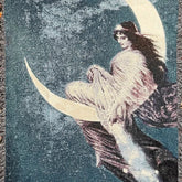 Strike Gently Co Home > Other Home Moon Girl Woven Throw Blanket 60" X 80"